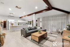 25 Branchfield Way Falcon WA 6210 $1,290,000 In the heart of Pleasant Grove just a short walk to the estuary, 25 Branchfield Way in Falcon is a luxurious abode. Step into the premium open-plan living, featuring three beautifully designed bedrooms including a generous master bedroom, an open study space, a woodfire that heats the gorgeous and expansive dining area, finished with solid jarrah beams spanning the vaulted ceilings, testament to the warmth and character of this property. The expansive master suite is a true retreat, complete with an ensuite that boasts a spa bath, shower, large mirror and separate water closet. You’ll find new sheer curtains and plantation blinds throughout the elegant and light filled rooms. The all-new kitchen, fitted with engineered stone waterfall benchtops and a spacious scullery, complete with an island bench top, flows seamlessly into the dining area, perfect for family meals. A solid wood bar, finished with a sink and classic pub-style features, creates an ideal spot for entertaining. Outdoor living is equally inviting, featuring a generous Merbau wood patio, a built-in BBQ, outdoor fridge, pizza oven, and a spa – all overlooking lush gardens with reticulation and a cosy firepit area with benches. You’ll also find the spa area and patio are adorned with exposed aggregate flooring. This property is a gardener’s dream with lemon trees, lime trees, mango trees, and avocado trees forming a citrus orchard, complemented by a picturesque Jacaranda tree. A generously sized, fully powered shed sits at the end of the bitumen side access driveway, with enough room to turn a trailer around if needed. Beyond the garden, step out to the estuary for an idyllic view, making this property an oasis for nature lovers. The low-maintenance tiles and engineered stone surfaces make this home a stylish gem, ideal for families and entertainers alike. Just a three-minute drive to the Miami Plaza shopping centre and six-minute drive to Falcon Primary School, 25 Branchfield Way in Pleasant Grove truly is an exceptional residence. Features from a glance: • Spacious open-plan living area with solid jarrah beams and vaulted ceilings • Three cashmere carpeted bedrooms, including a luxurious master suite • Master ensuite has spa bath, large mirror, shower, and separate W/C • Open study space ideal for a home office or reading nook • Bitumen side access driveway with turning circle for trailers • Just a short walk to the estuary, perfect for nature lovers. • Elegant rooms with new sheer curtains and plantation blinds throughout • Fully renovated kitchen with engineered stone tops and a large scullery • Engineered benchtops in the generously sized laundry • Solid wood bar with classic pub-style features, perfect for entertaining • Woodfire heating and two split-system a/c providing year-round comfort • Expansive Merbau wood patio with built-in BBQ, fridge, and pizza oven • Outdoor spa overlooking lush, reticulated gardens and firepit area • Citrus orchard with lemon, lime, mango and avocado trees • Large, fully powered shed for all your creative and practical needs • Separate patio area with wooden bench and seats for outdoor relaxation • Picturesque Jacaranda tree sits amongst the beautiful garden • Approximately three-minute drive from the Miami Plaza Shopping Centre • Approximately five-minute drive to Avalon Beach Boat Ramp • Approximately six-minute drive to Falcon Primary School • Approximately eight-minute drive to Caddadup Nature Reserve • Estimated Council Rates: $2400.00 • Estimated Water Rates: $282.60