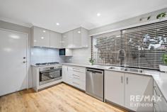 2 Ginsburg Turn Tapping WA 6065 $900,000 This stunning 4-bedroom, 2-bathroom masterpiece is simply in a league of its own! Lovingly renovated & improved by the current owners to create a home that provides space & comfort for all the family; here is your chance to snap up a property that is ready to move straight into & enjoy. Features & benefits include: • Timeless front elevation with established landscaping • Verandah leading to double door entry • Crimsafe security screens • Entrance hall • Master bedroom suite with twin walk-in robes, ceiling fan, reverse cycle a/c, and luxury ensuite with twin vanities, double showers & separate WC • Home office / bed 5 / nursery (currently utilised as a home beaty salon) with reverse cycle a/c & sink with hot & cold water • Amazing home theatre with ‘star’ fibre optic ceiling; screen & projector included • Open plan family & meals areas with ceiling fan & double sliding doors to alfresco • Stunning kitchen with stone benchtops, feature lighting, walk in pantry, shoppers’ access from the garage & stainless-steel appliances including 900mm oven, gas cooktop, extractor & dishwasher • 3 further bedrooms all with double sliding door robes, ceiling fans & 2 with reverse cycle a/c • Family bathroom with shower, bath & vanity • Renovated laundry with walk in linen press, feature LED lighting, WC & sliding door to outside with crimsafe security screen Outside features: • Amazing alfresco with honed, exposed aggregate flooring, built in outdoor kitchen with BBQ & sink, electric heater, ceiling fan, built in speakers & ducted evaporative a/c & café blinds • Sparkling below ground pool with honed, exposed aggregate, outdoor shower & frameless glass pool fencing • Established, low maintenance gardens with lawn area, citrus trees, palms & frangipanis • Garden shed Extra Features: • Skirting boards • CCTV • Drop down attic ladder • Bore reticulation • Evaporative air conditioning • Double remote-control garage with extra height for 4WD’s • Large 606sqm corner block Located close to parks, schools, transport links & all local amenities, buyers are urged to act quickly to secure this stunning property.