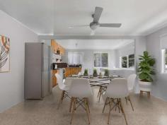 10 Gladstone Street EIMEO QLD 4740 This is more than just a house-it's your chance to claim a slice of the idyllic Eimeo lifestyle, where every day feels like a holiday. Set in a quiet cul-de-sac, this high-set gem is a canvas waiting for your personal touch. It's neat and tidy spaces are filled with charm, but the real magic is the potential. The open-plan layout greets you with an air of possibility, from the warmth of timeless wooden floors in the lounge to the timber-look kitchen, perfect for whipping up family feasts or impromptu beach picnic spreads. With three cozy bedrooms, the master boasting a spacious wardrobe, and a crisp white-tiled bathroom that's fresh and functional, the upstairs space is a sanctuary. Internal stairs connect you to a wealth of storage below-a place for hobbies, tools, or a future retreat. And then, there's the yard-a sprawling canvas, just begging for a sparkling pool, a workshop for weekend projects, or a garden alive with tropical blooms. With convenient side access, the dream is yours to design. This isn't just a home; it's an invitation to join a vibrant beachside community. Spend your Fridays at the Eimeo Surf Club, sharing laughs and stories with the locals. Or sip a cold drink at the iconic Eimeo Hotel, where the views are nothing short of breathtaking. Homes in this prized location are rare and fleeting-don't wait too long, or you might miss the chance to make this coastal dream your reality.