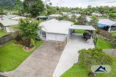 4 Scotia Close MOUNT SHERIDAN QLD 4868 $550,000 Welcome to 4 Scotia Close, Mount Sheridan. This 3-bedroom, 2-bathroom home offers comfort, convenience and ample space for the entire family. With a fresh internal repaint and within walking distance to all the essentials, this home will not be on the market long. A presale building and pest inspection is available for your peace of mind. Features • Open plan living and dining area • Fully fitted kitchen with ample cupboard and bench space • 3 Bedrooms with split system a/c, built in robes and brand-new carpets. Master bedroom includes a private ensuite. • Main bathroom has been retiled and separate toilet. • Internal laundry. • Roof has been repainted in preparations for the 10kw 28 panel solar system (3 years young, with warranty). • Two-car lock-up garage with drive-through access to the backyard • Extra-large carport perfect for boats, camper trailers, and more. • Enjoy high internet speeds with fibre to premises. All the essential amenities such as bus stops, parks and schools are quick walk away and conveniently just 1.6km from Mount Sheridan Shopping Plaza or a 16-minute drive to Cairns CBD. Don't miss out call today to book an inspection or request a copy of the building and pest report