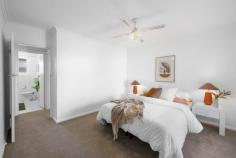 Unit 3/3 Brooklyn Ave Glenelg North SA 5045 $455,000 to $485,000 Within a tidy single-storey group in a popular seaside locale, this well-presented '60's unit would make an adorable starter or super affordable investment prospect with potential plus. Perched along lovely Brooklyn Avenue less than 12kms from the CBD and a mere 200m from the Patawalonga, the position is paramount. The bus, local parkrun, Goodstart Early Learning Glenelg and popular takeaway The Local Greek are all easily accessible on foot, while reserves, St Leonards Primary School, local golf clubs and the gorgeous Glenelg North Beaches are just minutes away, along with the bustling Jetty Road precinct. A freshly carpeted lounge upon entry is roomier than you might expect, with a split system air conditioner adding extra comfort, before an adjoining kitchen and dining space offers plenty of scope for future upgrades. With updated flooring, an immaculate otherwise original kitchen is equipped with freestanding oven and cooktop, double sink and abundance of storage space. Two spacious bedrooms include a front-positioned master with ceiling fan and a second with substantial built-in robes, serviced by a well-maintained bathroom with inset bath and shower. More to mention: - Private secure courtyard space with clothesline - Separate laundry - Linen storage - Small group of 4