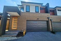 4/9 Deschamps Street Lilydale VIC 3140 $700,000-$745,000 Nestled on a leafy street, this recently finished townhouse invites you into a sophisticated atmosphere blending opulent finishes and radiant surroundings. As you stroll on the rich floorboards, the bright neutral color scheme provides an ideal backdrop for any stylish decor. The open-plan living and dining areas, complemented by a deluxe stone-topped kitchen equipped with high-end appliances, seamlessly connect to a private courtyard garden for outdoor enjoyment. On the upper floor, the well-designed three-bedroom, two-bathroom layout features a central dual-vanity bathroom with a relaxing soaker tub. The master bedroom boasts a walk-in robe and an ensuite adorned with floor-to-ceiling tiles. Conveniently situated at the upper end of Lilydale Village, the property is within a leisurely walk to the train station, excellent dining options, abundant shopping, and Victoria Road Primary School. Key Features: Recently completed three-bedroom, two-bathroom townhouse Expansive open-plan living/dining area Stone kitchen with premium stainless steel appliances Spacious and secluded courtyard garden Master bedroom with walk-in robe and fully-tiled ensuite Central bathroom with dual vanity and a luxurious soaker tub Additional powder room Multiple split system air-conditioners Double automatic garage Proximity to Lilydale Village and the train station Walking distance to the primary school, cafes, restaurants, and shops Close to various top-tier secondary schools
