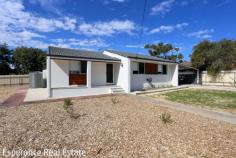 3 Young Place Nulsen WA 6450 Situated on a corner location with boundary fencing and a secondary gated entry, this well-maintained home offers both convenience and modern appeal. The rendered exterior adds a contemporary touch, while the practical layout suits a variety of lifestyles. Key Features: • 3 Bedrooms: Comfortable, spacious rooms • 1 Bathroom: Well-positioned bathroom for easy access from all areas of the home. • Compact Kitchen: Ideally located adjacent to the dining area for easy meal preparation and family dining. • Lounge Area: Relax in the lounge equipped with reverse cycle air conditioning for year-round comfort. • Large Backyard: A generous outdoor space featuring a garden shed and shade sail, offering plenty of room for recreation and gardening. • Boundary Fencing & Secondary Gated Entry: Secure and private, with additional access to the property via the second gate, perfect for vehicle or equipment access. • Leased Investment: Currently leased until March 2025 at $450 per week, making it an excellent option for investors looking for a reliable return. This property is ideally located, offering both privacy and accessibility. Whether you’re looking for a home to move into in the future or an investment property, this is one not to miss!
