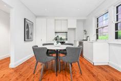 1 / 9 Glenwood Avenue Coogee NSW 2034 Tucked away at the end of a quiet cul-de-sac, this garden front apartment is an ele-gant entertainer, dream downsizer or quality investment with loads of lifestyle appeal. Set at the rear of a 2019 redeveloped boutique security complex, this secluded sanc-tuary is just two blocks from Coogee Beach's golden sand, surf and vibrant café cul-ture. Retaining the generous proportions and Art Deco vibe of the original building, this stylish home offers contemporary comfort, flowing indoor/outdoor living and ex-cellent accessibility with lift to basement parking. A hidden gem at the heart of this popular beach suburb, footsteps to sports and leisure facilities, shops, cafes, eateries and City buses with one of Sydney's most iconic beaches at the doorstep. • Polished timber floors, high ceilings with downlights • Living/dining flows to covered garden-front terrace • Stone gas kitchen with SS appliances & dishwasher • Exclusive use of 60sqm hedged & lawned garden • 2 double bedrooms with built-ins, chic master ensuite • Stylish main bathroom with bath, concealed laundry • Lift from security parking plus chair lift to entry door • Exceptionally quiet and private, only 7 units in complex • Convenient to Coogee Surf Club and ocean baths • Ideal for young families with parks and schools nearby