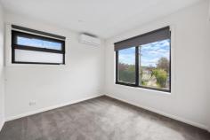 4/9 Deschamps Street Lilydale VIC 3140 $700,000-$745,000 Nestled on a leafy street, this recently finished townhouse invites you into a sophisticated atmosphere blending opulent finishes and radiant surroundings. As you stroll on the rich floorboards, the bright neutral color scheme provides an ideal backdrop for any stylish decor. The open-plan living and dining areas, complemented by a deluxe stone-topped kitchen equipped with high-end appliances, seamlessly connect to a private courtyard garden for outdoor enjoyment. On the upper floor, the well-designed three-bedroom, two-bathroom layout features a central dual-vanity bathroom with a relaxing soaker tub. The master bedroom boasts a walk-in robe and an ensuite adorned with floor-to-ceiling tiles. Conveniently situated at the upper end of Lilydale Village, the property is within a leisurely walk to the train station, excellent dining options, abundant shopping, and Victoria Road Primary School. Key Features: Recently completed three-bedroom, two-bathroom townhouse Expansive open-plan living/dining area Stone kitchen with premium stainless steel appliances Spacious and secluded courtyard garden Master bedroom with walk-in robe and fully-tiled ensuite Central bathroom with dual vanity and a luxurious soaker tub Additional powder room Multiple split system air-conditioners Double automatic garage Proximity to Lilydale Village and the train station Walking distance to the primary school, cafes, restaurants, and shops Close to various top-tier secondary schools