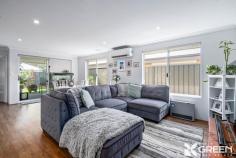 Unit 11/96 Bortolo Dr Greenfields WA 6210 $519,000 Avoid the hassle of building and secure this near new and priced-to-sell gem today! Welcome to 11/96 Bortolo Drive, Greenfields – a cleverly-designed, low-maintenance home located just minutes from Primary and Anglican schools, Peel Health Campus and major transport links, including Mandurah Train Station and Mandjoogoordap Drive, making trips to the city a breeze! Invest or secure yourself a fantastic first home or downsizer- the options abound. This timeless three-bedroom, two-bathroom residence boasts a smart layout, with bedrooms positioned on opposite sides of the home for privacy and functionality. The light-filled open-plan kitchen, living, and dining area creates a welcoming space, complete with a stylish breakfast bar and seamless flow to the lovely outdoor alfresco – perfect for entertaining or relaxing. As good as new, this home is situated in a well-maintained survey-strata complex with low levies. Its fresh, airy feel and easy-care design, makes it a perfect home for downsizers looking to lock and leave or people just looking to get into the property market. Features at a Glance: Built 2020 with Summit Homes Three bedrooms, two bathrooms Open-plan kitchen, living, and dining Stylish breakfast or aperitivo bar Split-system reverse cycle A/C in lounge and master bedroom Modern bathrooms with step-free shower access Thoughtful layout, bedrooms at opposite wings Approx. 300sqm block with 113sqm under roof Light and fresh interiors with a welcoming feel Lovely outdoor alfresco, ideal for entertaining Long driveway with double car garage Desirable survey-strata with low levies: only $97 a quarter! Approx. 0.4km to local college, 1.42km to primary school, 1.44km to Anglican school, 1.8km to Peel Health Campus & easy freeway access to the city