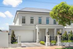 7 St Andrews St Walkerville SA 5081 Perfectly positioned in the prestigious suburb of Walkerville, 7 St Andrews Street is a masterful blend of contemporary design and timeless sophistication. This immaculate four-bedroom home effortlessly balances style, functionality, and sustainability, offering an exceptional lifestyle for modern families. From the moment you step inside, a grand hallway with soaring 3.3m ceilings and stunning herringbone-engineered timber floors sets the tone for the home’s refined elegance. Designed for both comfort and effortless entertaining, the open-plan layout is as inviting as it is sophisticated. At the heart of the home lies the state-of-the-art kitchen, featuring premium Smeg appliances, a brand-new Smeg oven, and a Miele dishwasher. The butler’s pantry, complete with a Franke preparation sink, ensures practicality without compromising on style. An integrated fridge enhances the kitchen’s sleek aesthetic, while a 13.5kW solar system reflects a strong commitment to sustainability. Plantation shutters add a touch of charm, and ducted reverse-cycle air conditioning guarantees year-round comfort. With Cat6 Ethernet cabling running throughout, this home is designed for seamless connectivity and efficiency. Plus, with eight state-of-the-art security cameras providing peace of mind, you can feel safe and secure from day one. Move-in ready and waiting to welcome its new owner, this home offers the perfect blend of modern convenience and comfort. Seamlessly extending from the main living area, the private alfresco space is designed for effortless entertaining. Equipped with Villeroy & Boch tapware and a brand-new Beefeater barbecue and hot plate, this low-maintenance outdoor retreat is perfect for relaxed family meals or weekend gatherings. The ground-floor master suite serves as a tranquil retreat, boasting a spacious walk-in robe and an elegant ensuite with double basins and floor-to-ceiling tiling. Upstairs, three generously sized bedrooms—each featuring built-in robes and ceiling fans—provide ample space for family or guests. At the heart of the upper level is the standout feature: a spacious theatre room, fully equipped with a projector and screen, perfect for cosy family movie nights. Completing the upstairs layout, the stylish main bathroom impresses with a full-sized bathtub and double vanity, adding to the home’s luxurious appeal. This is a rare opportunity to secure a timeless, multi-generational home in one of Adelaide’s most sought-after suburbs. Ideally situated just moments from Walkerville Shopping Complex, vibrant cafés, sporting grounds, and the picturesque Linear Park, this residence offers unmatched convenience. Families will appreciate zoning for Adelaide Botanic High, Adelaide High, and Walkerville Primary School, along with proximity to St Andrew’s School, Wilderness School, and St Peter’s College. Enjoy the very best of city-fringe living, with North Adelaide and the Adelaide Oval Riverbank precinct less than 3km away and the CBD just 4km from your doorstep. Completing this extraordinary home is a wide, elegant staircase, a spacious laundry with extensive storage, and a flexible second living area or dedicated office space. A double garage provides secure parking, ensuring every aspect of this home is designed for style, comfort, and practicality. Key Features: -2023 Kudo build -Primary suite downstairs for multigenerational living -Versatile floorplan encompassing 4 bedrooms, a theatre room or second lounge -Smeg kitchen appliances and butler’s pantry -Under floor heating in ensuite -Outdoor kitchen with Beefeater barbecue and wok burner -13.5kW solar system -Electric alfresco blinds -Double car garage with internal access -Ethernet access in all main rooms