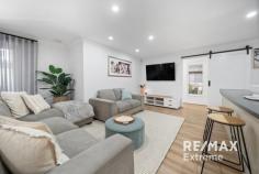 29 Ghost Gum Blvd Banksia Grove WA 6031 $700,000 to $800,000 Team Demo is proud to present this stunning 4-bedroom, 2-bathroom family sized property. This is the first time that this home has ever hit the market. The current original owners have so many precious memories & have loved their time here since 2005. Buyers searching for a property that has space for the whole family & a great work from home space for hairdressers, beauty or consulting are urged to act fast to avoid missing out. Features & benefits include: * Exposed aggregate drive * Portico & front door entry * Home theatre / formal lounge (hot & cold water & waste capped — has been used as hair salon by current owners) * Master bedroom with walk in robe & ensuite with shower, vanity & WC * Open plan family & meals areas * Stunning kitchen with breakfast bar, dishwasher, gas cooktop & electric oven * Further coffee station / fitted cabinets to meals area * Shoppers access from the double garage * Bedrooms 2,3 & 4 all with built in robes * Family bathroom with bath, shower & double sinks * Laundry with linen storage & WC * LED lighting * Reverse cycle air conditioning for year-round comfort * Solar electricity system * Freshly painted with neutral décor * Amazing outdoor entertainment areas with huge, pitched roof patio & alfresco with zip track blinds, beautiful decking & ceiling fan. This is the ultimate space for BBQ’s & family gatherings. * Large, established back garden with plenty of room for a pool * Side access from the drive for car, trailer, boat, camper trailer etc * Double garage * Large 607sqm block Situated conveniently close to bus routes, schools, parks, shopping centres & all local attractions & amenities, this is the property you have been searching for!