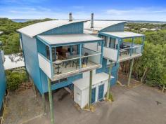 3/5-7 Acacia St Sandy Point VIC 3959 $650,000 Experience the best of coastal living, combining breathtaking views of the inlet and ocean glimpses with simple design and easy care finishes. The home is equipped for comfort in any season, with a cozy wood heater and reverse cycle air conditioning. The light-drenched open plan living area with polished timber floors extends onto dual entertaining decks-perfect for enjoying the tranquil surroundings. The kitchen is a cook's delight, boasting stainless steel appliances, a dishwasher, and a spacious pantry. It includes two well-appointed bedrooms, a central bathroom with laundry, and a convenient powder room. Outside, a sealed driveway, ample parking for two vehicles, and a secure storage locker ideal for surfboards, bicycles, and beach gear. An outdoor shower and eco-friendly hot water system, along with both bore and tank water systems. Located just a short 100m stroll to the beach, this home invites you to spend your days surfing, relaxing, and reconnecting with nature in this pristine setting. Discover the perfect balance of leisure and convenience in this beautiful retreat.