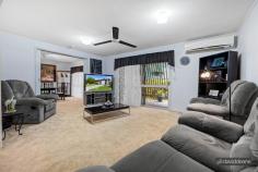 42 Nottingham Parade Bray Park QLD 4500 Delightful home on a 634m2 corner block with side access. Walk to multiple Schools, shopping, parks, sporting facilities & transport. Very private outdoor spaces for all the family to enjoy, side access gives room for the extra big boy toys, caravan or boat with double side gates. Gated entry with undercover private front patio, an extra covered outdoor space to enjoy opens into the formal air-conditioned lounge. Adjoins a formal dining space that has sliding doors so it can be multi-purpose or even a media room. Fabulous kitchen with electric appliances including a rangehood, electric cooktop, wall oven, pantry, plenty of cabinetry & a miele dishwasher. Separate laundry plus another very useful multi-purpose space can be a study/sewing/hobby room or home office has fan and air-conditioner. Three good size bedrooms all have built in robes the master with air-conditioner. Separate toilet and good size family bathroom has large corner shower, two- way access as one door goes outside very handy. Large outdoor entertaining space for family gatherings and weekend BBQ’s, Garden shed, water tank and solar on the roof. Single lock up garage with workshop and storage.