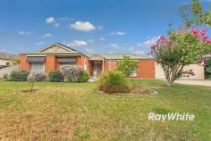 13 Harris Court Moama NSW 2731 $620,000 - $650,000 Nestled in a quiet court is this well built and beautifully presented brick veneer home. With three spacious bedrooms all with built in robes and the main with an ensuite, there is plenty of room for a small family or those wanting to downsize. The home has two spacious living areas, one being at the front of the house that is fitted with a split system and can be closed off from the rest of the house. Alternatively this room could be used as a fourth bedroom/retreat, this has direct access via the sliding door to the backyard. The second living area is at the rear of the home, the kitchen is in great condition with gas cooking and a dining area that over looks the beautiful green lawn and gardens. Ducted refrigerative cooling and ducted gas heater service the home to keep it comfortable all year round. The back yard of this home has everything you need when it comes to gorgeous gardens, a spacious garden shed and double lockable shed both with concrete flooring. The shed has power and is easily accessible through the secure remote controlled garage on the side of the home. Additionally there is a verandah with blinds wrapped around at the rear of the home which make it comfortable throughout the year. There is 4kw of solar to keep the energy bills down and a sprinkler system to keep the lawns and gardens healthy.