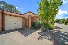 54/42 Lhotsky Street Charnwood ACT 2615 $525,000 Comfy, cosy, and full of charm, this well-maintained townhouse offers the perfect opportunity for low-maintenance living in a peaceful setting. Nestled in the popular 'The Park' complex, you'll enjoy beautifully kept gardens, picnic spots, kids' play areas, and direct gated access to Charnwood shops and transport. Across a single, easy-care level, this townhouse comprises two bedrooms with built-in robes-the main with a walk-in robe-a Jack and Jill bathroom with a bath and separate toilet, and a light-filled open-plan living, dining, and kitchen area flowing to the leafy courtyard. There's plenty of bench space and storage in the good-sized kitchen, featuring a full-length double-door pantry, breakfast bar, gas cooktop, under-bench oven, and space for a dishwasher. Well-presented, freshly painted and with new carpet in the main bedroom, this home is ready for you to move in and enjoy from day one. Additional features include evaporative cooling, gas heating and hot water, a single lock-up garage with internal access and electric door, and a full laundry room with access to the yard. The sunny courtyard is sure to delight, with established gardens and trees for shade and privacy and a paved area perfect for entertaining or simply relaxing with a coffee and enjoying the peaceful surroundings. Everything you need is at your fingertips, with Charnwood shops, cafes, and dining a short stroll away, along with a bus stop connecting you to Belconnen. A selection of schools is close at hand, and with nearby walking/biking paths and easy connection to arterial roads, you're well placed to access all amenities. Whether you're entering the market for the first time or looking to downsize in a comfortable, easy-care home with no stairs, this conveniently located townhouse is a 'must see.' Call today for an inspection. Features - Single-level townhouse in 'The Park' complex Well-maintained, freshly painted, move-in ready 2 bedrooms with built-ins - main with walk-in robe Jack & Jill bathroom with bath + separate toilet Tiled, open-plan living, dining, & kitchen area Kitchen with gas cooktop + ample storage SLUG, internal entry + laundry + linen closet Ducted evaporative cooling + gas heater in living Sunny courtyard with established gardens, trees Walk to Charnwood shops, cafes, dining, buses Easy access to arterial roads, 15 mins to Belconnen Low-maintenance living in a quiet, convenient locale