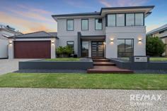 5 Seafarer Way Jindalee WA 6036 Situated in one of the most sought-after streets, in the highly coveted Jindalee Beachside Estate, this stunning 2 storey, 4-bedroom, 2-bathroom property has been designed to maximise the breathtaking ocean views & sunsets. Upside down living was the only way to go with this build taking advantage of the far-reaching ocean views & sunsets that will be the envy of your family & friends. Features & benefits include: Upstairs * Open plan family & meals areas with uninterrupted ocean views * Chef’s kitchen with recessed double sinks, Asko dishwasher, Bosch oven & microwave, fridge recess & feature lighting * Sunken games / sitting area * Home theatre * Master bedroom suite with amazing ocean views, luxury fitted walk in robe & ensuite with shower, sauna, twin vanities & WC * Amazing balcony with far reaching ocean views offering the perfect space to entertain & take in the beautiful sunsets Downstairs * Entrance hall * 3 spacious bedrooms all with built in robes * Bathroom with bath & shower * Powder area * WC * Games / activity / study / lounge * Laundry * Extra-large garage with high ceiling for 4wd’s boasting full drive through access to extra parking for boats / cars / toys Entertaining & outdoors * Huge alfresco with café blinds; perfect for pool parties & entertaining on a grand scale * Stunning, fresh water, heated below ground pool with pool cabana * Grass area for children & pets * Sand pit * Fully walled rear garden with feature up/down lighting Extra Features * CCTV * Whole house water filtration system * Solar electricity system * Large 688sqm block * Price Guide: Offers in the mid to high $1.3 millions Situated within a short walk to Jindalee Beach Shack, pristine white sandy beaches including the local dog beach, great parks & transport links, local bars, cafes, restaurants & all local amenities.