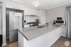 13 Lee Road Lucas VIC 3350 $599,000 - $619,000 Ideally positioned in a quiet street, this modern family home offers the perfect blend of comfort and convenience, with schools, childcare, parkland, playgrounds, and Coltman Plaza just moments away. The spacious master bedroom features a walk-in robe and private ensuite, while three additional bedrooms come complete with built-in robes. Designed for functional family living, the home boasts two generous, light-filled living areas, plus a well-appointed kitchen showcasing stylish stone-look benchtops, a 900mm oven, and a dishwasher. The family-friendly layout includes a central bathroom with a bath and separate toilet, ensuring practicality, while outside the undercover alfresco area is perfect for entertaining, with the fully landscaped 448m² (approx.) allotment offering potential for side access. Modern comforts include gas central heating and reverse cycle cooling, while a double lock-up garage with a remote roller door provides secure parking and internal access to the home. Still under the builder's warranty and positioned within the sought-after Ballarat High School zone, this low-maintenance contemporary home offers space, style, and convenience.