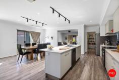 5 Landsdown Street Jackass Flat VIC 3556 $695,000 - $750,000 Situated in the heart of Jackass Flat, 5 Landsdown Street offers the perfect opportunity for a growing family to upsize into a stylish and functional home. Designed for modern living, this 4-bedroom, 2-bathroom residence sits on a generous 720sqm block, providing ample space inside and out. The thoughtfully designed open-plan living and dining area creates a welcoming atmosphere, perfect for entertaining guests or enjoying family time. The contemporary kitchen features 900mm appliances, sleek finishes, and plenty of storage, catering to home cooks and entertainers alike. Each of the spacious bedrooms offers comfort and privacy, with the master suite serving as a private retreat. The home is equipped with evaporative heating and cooling, ensuring year-round comfort. Additionally, solar power on the roof and a solar battery at the side of the home provide an energy-efficient solution to help reduce electricity costs. Outside, the low-maintenance yards offer plenty of space for kids and pets to play, while the double garage provides secure parking and additional storage. This is a fantastic opportunity to secure a modern family home in a sought-after location.