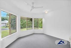 1 Alpinia Terrace MOUNT SHERIDAN QLD 4868 $699,000 Nestled in a peaceful leafy part of Forest Gardens and situated on a 732sqm block, this bright and open four-bedroom, two-bathroom brick veneer home with double garage offers a comfortable and modern living experience. Freshly painted throughout with new carpets, move in, sit back and relax. Key features: • Spacious open-plan kitchen with all appliances • Bright and open dining and living area leading to an undercover patio area • Separate, large media room • An additional office/study • Master bedroom is conveniently positioned to the rear of the house with a walk-in robe • Spacious ensuite • 3 additional bedrooms, all with built-in-robes • Main bathroom having a separate bath and shower • Internal laundry • Air-conditioned throughout and fully screened • Large double lock up garage The property offers side access leading to the garden where you can easily store additional trailers, boats, caravans etc. This home is perfect for families or anyone who enjoys space and convenience. Don't miss the opportunity to make this lovely house your new home!