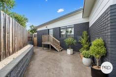 3 / 20 Bimburra Road Glenorchy TAS 7010 $579,000 Built in 2020, this modern two-bedroom unit is a practical choice for those looking for low-maintenance living in a convenient location. The open plan layout includes a tidy kitchen with breakfast bar and pantry, floating floors underfoot, and a comfortable living area with heat pump heating. Both bedrooms are carpeted and include built-in wardrobes, and the home is NBN-ready. Outside, there's a small yard that's easy to look after, and off-street parking for two cars adds everyday convenience. Located around 6 minutes from Glenorchy Central, 10 minutes from Kmart, and about 15 minutes from the Hobart CBD, the position offers handy access to shops and services without the hustle.