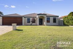 5 Clarafield Meander Tapping WA 6065 $800,000 Tapping’s Most Trusted Agent proudly presents this stunning 4-bedroom, 2-bathroom property that boast side access, plenty of space & a great back garden with room for a pool or workshop. Occupying a large 630m2 block, this property is an absolute stand out! Features & benefits include: * Extra wide frontage with extensive block paved drive & gated side access perfect for boat, trailer, caravan parking & storage * Great street appeal with freshly painted render * Portico leading to double front doors with security screens * Entrance hall * Formal lounge * Master bedroom with double doors, reverse cycle air conditioning, ceiling fan, walk in robe & ensuite with shower, vanity & WC * Open plan family & meals areas with reverse cycle air conditioning & ceiling fan * Kitchen with under bench cupboards, dishwasher, gas cooktop with extractor & fan forced oven, walk in pantry plus shoppers’ access from the garage * Sunken games room with ceiling fan & double sliding doors to the undercover outdoor entertaining area * 3 further bedrooms with built in robes, ceiling fans; 2 with reverse cycle split system air conditioning units * Family bathroom with bath, shower & vanity * 2nd WC * Laundry with linen press & sink unit * Undercover entertainment area patio with zip track blinds * Beautiful back garden with lawn, garden shed, pond & garden beds, plus liquid limestone * Room for a pool * Side access with double gates * Solar system * Ducted Evaporative Air Conditioning plus 4 x Reverse cycle split system a/c units * Large 630sqm block Located in a quiet, family friendly street this is one property that you do not want to miss!