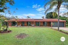 5 Amanda Avenue Oakhurst QLD 4650 Situated in Oakhurst Gardens Estate this well-constructed and spacious family brick home on 1 acre* (4,021m2*) offers some great space for all the family. The current owners have undertaken a beautiful make-over, and have presented the property beautifully. This is move-in ready with absolutely nothing to do. Offering 3 built-in bedrooms, stylish modern kitchen, formal and informal dining areas, breakfast bar, open plan living area, split system air-conditioning and a stylish bathroom with walk-in shower, separate bath and floor to ceiling tiles. The spacious double garage is fully tiled and ideal for garaging, entertaining or hobbies with a storage/hobby room and 2nd toilet. There is an additional Colourbond shed, (6m x 8m* with 6m x 6m* extension) powered, plus a detached carport. Combied vehicle accommodation for 5 or more vehicles. Other features of the home include the welcoming full-length bull-nose veranda out front, plus the paved and private entertaining pergola out back. This lifestyle acreage home is exceptionally well presented, fully fenced and landscaped and ready for you to make this your own. Only a short stroll to parkland nearby, and this respected estate is only a 12 minute* drive to the heart of Maryborough with school busses servicing the area. If you are looking for the family acreage experience, then come and take a look at 5 Amanda Avenue Oakhurst. Inspections are by appointment only. At a glance: Spacious family lowset brick home on 1 acre* 3 bedrooms, built-in robes, main with walk-in robe. Open plan living area, formal and informal dining, breakfast bar Stylish new kitchen, gas stove, range, generous pantry and bench space Hardwood frames, 9ft ceilings*, freshly painted interior, security screens and ceiling fans throughout Full ceiling insulation NBN, solar hot water and solar panels Full length 'bull-nose' veranda out front plus covered patio out back Attached double lock-up garage, plus 8x6m* Colourbond shed with power with 6m x 6m* extension, plus single carport. (vehicle accommodation for 5 or more vehicles), plus garden/mower shed with roller door access. The attached garage is fully tiled and ideal for secure vehicle accommodation, or perhaps entertaining and hobbies with storage/hobby room plus 2nd toilet. Plenty of water with an underground concrete water tank, plus additional poly tanks, plus bore water for irrigation. Situated on a fully fenced and landscaped 4,021m2* (1 acre*) allotment in Oakhurst Gardens Estate.