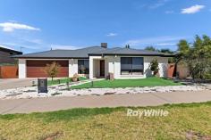 484 Riverside Avenue Mildura VIC 3500 $574,000 - $631,000 Katrina Wootton, Sales Agent & Marketing Specialist at Ray White Mildura, is showcasing this modern home family abode, boasting a substantial land holding of 801 square metres, exuding contemporary charm and an alluring promise of low maintenance living, perfect for the modern family. Constructed in the year 2015, this delightful brick veneer property presents a picture-perfect setting with its large and neatly manicured block. Its open-plan design is both inviting and functional, featuring an expansive living and dining area that seamlessly integrates with the outdoors through elegant bifold doors, perfect for alfresco entertainment. The heart of the home is undeniably its fully equipped kitchen, which is adorned with a central island bench, high-quality laminex benchtops, and natural gas cooking facilities, including a large oven and cooktop, complemented by a walk-in pantry for ample storage. The master suite offers a serene retreat with its own split system unit, a generous walk-in robe, and a private ensuite. The additional two bedrooms are well-appointed with built-in robes and ceiling fans, while the main bathroom provides a built-in bath for those relaxing soak sessions. Comfort is paramount, with ducted gas heating and evaporative cooling ensuring an ideal climate year-round. The practicalities are covered with a two-car automatic garage, a handy garden shed for extra storage, and the luxury of automatic sprinklers in both the front and rear gardens. The convenience of side access to the backyard further enhances the property's appeal, ensuring this home is not only a haven of comfort and style but also an epitome of practical family living.
