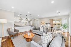 3 Frank St Oaklands Park SA 5046 $849,000 - $899,000 In an Ideal location along quiet Frank Street, this chic 2013-built courtyard epitomises easy care contemporary living. Boasting excellent street appeal, this charming home is just as immaculate inside as it is outside, beginning with a central entry hall offering easy access to two of the three bedrooms, including a well-proportioned master with ceiling fan, walk-in robe and ensuite bathroom with semi-frameless shower and huge vanity. Bedrooms two and three – each with mirrored built-in robes – are well serviced by a central main bathroom with inset bath, shower and convenient separate toilet. A gorgeous open plan kitchen, living and dining space at the rear is ever inviting with warm timber floors and lovely natural light; the crisp white kitchen complete with full-height overhead cupboards, a gas cooktop, dishwasher, breakfast bar and enviable walk-in pantry. Sliding doors onto an alfresco space under the main roof make for easy outdoor entertaining, the paved area bordered by a neat lawn strip with established Magnolia border adding equal parts prettiness and privacy. More you'll adore: - Ducted reverse cycle air conditioning throughout - Separate laundry - Single garage with store space + internal access - Plantation shutters throughout Schools, reserves, hotels, bus and train transport, Westfield Marion Shopping Centre, you name it; with endless conveniences right around the corner and just 4kms from the Brighton Jetty, there's so much to love about this highly-sought neighbourhood. Looks, lifestyle and location, this one has it all.