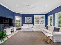 5 Angourie Street Kingscliff NSW 2487 $2,500,000 - $2,600,000 Situated in the idyllic beachside address of Angourie Street in stage one of the exclusive Salt enclave, this beautiful home offers the relaxed, private and quiet coastal lifestyle most people dream of. The home is designed to catch our sea breezes and abundant natural light, surrounded by gorgeously landscaped and low maintenance green areas easily viewed from your internal living spaces. The fabulous floor plan over two glorious levels is complimented with generous sized rooms throughout, plantation shutters, ducted air-conditioning, bespoke lighting for artwork, and vaulted ceilings. The ground floor is all about you, with bamboo flooring as you follow the grand entrance past the media lounge and separate executive office or fourth bedroom, before opening out to your beautifully appointed kitchen and open plan dining and family rooms, all capturing beautiful views of the 15 metre lap pool plus covered alfresco dining space. Your spacious master bedroom with walk-in wardrobe & ensuite including spa bath is tucked privately over-looking the rear water garden and pool area. Upstairs is for family or guests, the rumpus room with a large balcony offer views to Mount Warning, plus two bedrooms and the main bathroom ensure friends or family are separately accommodated for without compromise. Additions include: * North facing backyard with lap pool, multiple alfresco entertaining spaces * 6kw solar system & solar hot water system * Large open-plan living room, dining area and kitchen * Security screens, doors, and video doorbell * Ducted air conditioning, double garage with extra storage & nonslip tiles * Guest or family multipurpose living space upstairs * Media room complete with large flat screen TV & inbuilt ceiling speakers * Hot & cold outdoor shower * New electrical including USB charging points throughout the home * Low maintenance gardens with watering system & raised herb bed * Close proximately to Cudgen Creek facilities including boatshed and swimming/kayaking area This idyllic beachside address is in the preferred northern Salt precinct, just a short stroll or bike ride to the dual conveniences of Salt Village's resort amenities & Kingscliff's boutique cafes, restaurants and patrolled swimming and surfing beaches.
