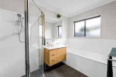 17 Bunya Way Andergrove QLD 4740 $649,000 Discover the Perfect Fusion of Style & Function at 17 Bunya Way, Andergrove. Meticulously constructed by the renowned Reef Properties, this exquisite three-bed, two-bath home sits on a fully fenced 480 m² block with double-gate side access. Whether you're a growing family, first-time buyer or savvy investor, enjoy a seamless blend of contemporary design, comfort and energy-smart living in one turnkey package. Property Highlights • Master Suite Retreat: Tranquil front-of-home sanctuary with carpeting, split-system air-conditioning and dual-sided walk-through wardrobe • Luxurious Ensuite: Frameless walk-in shower and mirrored-cavity vanity delivering a daily dose of sophistication • Gourmet Kitchen: Stone benchtops, built-in bin drawer, dishwasher, electric cooktop & oven plus generous pantry-designed for culinary enthusiasts • Open Plan Living: Bright, tiled living and dining area seamlessly flowing to the covered patio-ideal for family gatherings and entertaining • Comfortable Bedrooms: Two additional carpeted rooms, each with ceiling fan, air-conditioning and mirrored built-in robes • Stylish Family Bathroom: Separate bath, shower, vanity storage and dedicated WC for added convenience • Practical Extras: Internal laundry with quality cabinetry and direct outdoor access • Spacious Double Garage: Oversized garage with rear storage alcove and backyard entry • Energy Efficient: 6.6 kW solar system (installed two years ago) to keep power bills at bay • Outdoor Entertaining: Expansive tiled patio with ceiling fan overlooking an L-shaped lawn, garden shed and side access for boats or trailers. Nestled in a friendly Andergrove pocket, you're just minutes from schools, parks, shops and Mackay's conveniences. This home is a remarkable blend of quality, comfort and efficiency- eagerly awaiting its next chapter.