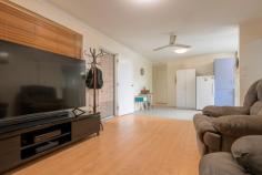 65 Dixon Drive Telina QLD 4680 $475,000 Welcome to 65 Dixon drive, a well-maintained 3-bedroom, 1-bathroom home. This cosy home features a convenient layout with plenty of storage. The attached shed space adds additional room for tools, equipment, or personal items. Whether you're enjoying the cosy indoor living areas or taking advantage of the generous outdoor space, this home is designed for easy living. This combined space features easy-to-maintain vinyl flooring, making cleaning a breeze, and is equipped with a split air conditioner to keep you comfortable throughout the year. The generous-sized kitchen seamlessly flows into the dining area and boasts ample cupboard space for all your storage needs. A double stainless steel sink and an electric oven and stovetop complete the kitchen, making it the perfect space to cook up your favourite dishes. Along the hallway, you will find 3 spacious bedrooms. All bedrooms have vinyl flooring for coolness and ceiling fans to keep you cool in the summer months. The master bedroom is well fitted out with 2 built-in cupboards and extra shelving plus a box air conditioner to keep you cool during the warmer months. All bedrooms have a large window allowing plenty of natural light to fill the space. Off the hallway, is a neat and tidy bathroom with a combined shower & bath plus a vanity to keep all your bathroom essentials stored away. A great feature of this home is the connected shed to the home which can be accessed from the living room or from the roller door. There is ample space for storage, a small car, and tools. A built-in bar is nearby, just add some bar stools and you have another area to entertain and relax with your family and friends. AT A GLANCE:- • Low maintenance yard • Side access • Double lean two - for car, boat or campervan • Plenty of storage in connected shed space with built in bar area • Garden shed • Entertainment area with view of private backyard • Close to Kirkwood shops