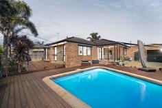272 Skye Road Frankston VIC 3199 $830,000 - $900,000 Perfectly blending laid-back luxury with impressive functionality, this four-bedroom, two-bathroom home is an entertainer's dream, complete with expansive open-plan living, dual decks, and a striking solar-heated in-ground pool that sets the tone for unforgettable summer days. Step inside to a spacious interior where hybrid vinyl floors lead you through light-filled living and meals zones, all seamlessly connected to a designer kitchen featuring Bosch 5-burner gas cooktop, Electrolux oven, Akai dishwasher, and broad moveable island with timber benchtop and breakfast bar seating. LED downlights illuminate every corner with a warm, modern touch. The master suite offers a peaceful escape with its walk-in robe and private ensuite, while two of the three additional bedrooms include built-in robes. They share a sleek central bathroom with a full size tub, ideal for family functionality. Outside, the alfresco deck overlooks a visually striking pool, surrounded by low-maintenance landscaping perfect for all-weather entertaining. A second large covered timber deck overlooks the garden and kids' play area. A double carport with roller door access and an additional lock-up garage provides secure parking for three vehicles, in front, another two vehicles can be secured under shade sails behind an electric gate, complemented by a long driveway with ample off-street space for a further 2 vehicles. With ducted heating and evaporative cooling, a split system in the Lounge and another in the study/bedroom 4, a spacious laundry and tiled wet zones for everyday ease, this home is truly turn-key ready, perfect for families, entertainers, or anyone seeking a relaxed, high-quality lifestyle in a beautifully maintained setting. Perfectly positioned across from the prestigious Peninsula Kingswood Country Golf Club, this home offers a serene outlook and a coveted lifestyle setting. Families will appreciate zoning for McClelland Secondary College, with several local primary schools also nearby. Just minutes away, Karingal Hub provides everyday essentials, supermarkets, cinemas, and dining, while Bayside Shopping Centre in central Frankston offers even more retail variety. Frankston Beach and the vibrant waterfront precinct are also within easy reach, ideal for weekend relaxation. Nearby parks and nature trails, including George Pentland Botanic Gardens and McClelland Gallery & Sculpture Park round out this location's strong lifestyle appeal.