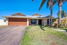 27 Godenzi Street BROADWOOD WA 6430 $720,000 Are you in the market for a large brick home that that has the added bonus of two extra internal living spaces AND a 7m x 6m Shed with access?! Presenting 27 Godenzi Street! This 4-Bedroom, 2-Bathroom home was built in 2005 and still bodes modern finishes throughout! Offering a generously sized and open-plan Kitchen/Lounge/Dining area; this property spoils Buyers to TWO extra internal living spaces, being the Activity & Games rooms. Externally, the property is equipped with a large Patio, two-bay semi-enclosed Garage and of course the 7m x 6m Shed that has side access! • Four Well-Sized Bedrooms (w/ BIR’s & WIR) • Two Bathrooms (One an Ensuite) • Open-Plan Kitchen/Lounge/Dining Area • Extra Cabinetry to Kitchen Space • TWO Additional Living Spaces; being the Activity & Games Rooms • Internal Laundry • Spacious Side Patio • Two-Bay Semi-Enclosed Garage • 7m x 6m Shed (w/ Side Access) • Ample Yard Space at Rear & Front • Highly Sought After Broadwood Neighbourhood & Street • Built in 2005 • 755sqm Block Size