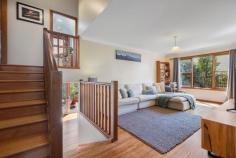 56 Waragil Street Blackheath NSW 2785 $1,100,000 - $1,200,000 For those looking to escape the hustle and bustle of city life, this very well maintained split level home may just be the perfect retreat you have been seeking. Set back from the road with a private and peaceful bush outlook to the rear, this attractive mountain home has been successfully operating as an airbnb and offers a serene place to relax with family and friends. There are two bathrooms, the family bathroom is centrally placed between the upper two bedrooms and the large ensuite with its corner bath and separate shower, is set to the right of the master bedroom. With copious amounts of built-in storage and natural light throughout the home, there is much to admire. Internal access from an extremely generous double garage, ensures that you remain comfortable through all the seasonal weather patterns. There is a slow combustion fire and ducted heating to keep everyone warm through the winter months. The open plan kitchen and dining offers a seamless transition to the expansive entertaining deck. With an elevated view across the rear established gardens, there is plenty of space to enjoy BBQ dinners, evening drinks or a morning cuppa just taking in the bush views. Situated within an easy walk from the train station, cafes and restaurants, this is a property that ticks many boxes and is well worth inspection. Breakdown of Features: Split-level custom built home; of natural light throughout; solar panels - 6kw system Separately zoned living at ground level; master bed with full ensuite and WIR Open plan kitchen/dining with s/c fireplace; french doors to rear alfresco ent. deck Two spacious bedrooms on upper level with BIWS and additional versatile store rooms Polished hardwood flooring throughout living areas; brand new carpets in all bedrooms Impressive sized double lock up garage with workshop space and internal access Expansive approx. 2,270sqm bush block leading down to Centennial Glen Creek at rear Sought after location 1km walk to all village amenities; immediate access to public transport