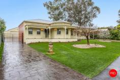 5744 Calder Highway Kangaroo Flat VIC 3555 $675,000 - $735,000 Set on a generous allotment in the heart of Kangaroo Flat, this immaculately presented residence blends family functionality with modern comfort. Offering multiple living areas, four spacious bedrooms, and a fantastic outdoor set-up, it's an ideal home for families who value both space and convenience. Stepping inside, a welcoming foyer leads through to a light-filled family lounge that sets the tone for relaxed living. The open-plan kitchen, living, and dining area is designed for entertaining, with a large island bench, ample storage, quality stainless steel appliances, and an adjoining pantry. Generous proportions allow the dining zone to easily accommodate a full-sized table, creating the perfect hub for family gatherings. Accommodation includes four well-sized bedrooms, each with built-in storage. The master suite offers a walk-in robe and private ensuite, while the additional bedrooms share a central family bathroom with separate toilet. The layout ensures comfort and privacy for every member of the household. Outdoors, the property is equally impressive. A fully secure backyard provides a safe environment for children and pets, complete with landscaped gardens, play areas, and a generous paved entertaining patio. The wide driveway leads to a large double garage with extra storage space, ideal for trades, hobbyists, or additional vehicles. With ducted heating and cooling throughout, the home delivers year-round comfort. Positioned close to Kangaroo Flat's shopping precinct, schools, sporting facilities, and transport links, it offers both lifestyle convenience and long-term appeal. Key Features: • Four spacious bedrooms including private master suite • Multiple living areas plus open-plan kitchen & dining • Large shed/garage with excellent storage & workshop space • Secure backyard with play areas & alfresco entertaining