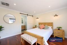 8 Herbert St Toodyay WA 6566 $749,000 Settle into the easy rhythm of country life at 8 Herbert Street, a beautifully renovated 4-bedroom, 2.5 bathroom home on a generous 1,374 sqm block (two lots), just steps from the Avon River and an easy stroll to cafés, pubs, shops and the local school. Tucked away in a quiet riverside cul-de-sac, this home captures the essence of Toodyay living – relaxed mornings on the deck, afternoons exploring the river trails, and evenings around the fire pit under the stars. With modern comfort and timeless character, it’s perfect for families, weekenders or anyone seeking space, serenity and connection. Highlights: Spacious 1,374 sqm block across two lots (R10/40 zoning) with future subdivision flexibility (STSA) Fully renovated 4 bedroom, 2.5 bathroom home combining style, practicality and character Choice of two primary suites, including a new addition with double barn doors and ensuite Open-plan living with French doors to a new merbau deck and plenty of natural light Restored jarrah floorboards, sage-green feature panelling and modern lighting throughout Beautifully rebuilt spacious main bathroom with engineered stone-top double vanity, walk-in rainfall shower and freestanding bath Updated kitchen with stone-look benchtops, freestanding oven, new dishwasher and classic country charm Ducted evaporative air conditioning plus a reverse-cycle split system in the main living area for year-round comfort Instant gas hot water system; connected to mains water and sewer Dual driveways and a 60 sqm powered shed with roller door, concrete floor and original jarrah workbench Landscaped, fully fenced yard with plenty of space for pets, kids or a future pool or vegetable garden Covered rear verandah and fire-pit area for relaxed entertaining year-round Quality renovation from the ground up: Originally built in the 1970s, the jarrah-framed home has been meticulously renewed to stand the test of time – with a focus on quality construction, lasting comfort and stylish modern finishes throughout. Recent upgrades include replaced stumps and wet area sub-floors, new and refreshed gyprock walls and ceilings throughout, all-new tiling, full external insulation and weather-proof cladding, repointed and sealed roof tiles, new French doors and windows, updated kitchen, laundry and appliances, contemporary lighting throughout, and a refreshed Colorbond-clad shed. The result is a home that feels fresh, welcoming and ready to move straight in – without losing its original warmth and country charm. The location: Toodyay is a vibrant and historic town known for its heritage streetscapes, country hospitality and community spirit. Locals enjoy a thriving main street with pubs, cafés, boutique shops and the famous Toodyay Bakery, plus regular festivals and events from local markets to the iconic Avon Descent. Everyday conveniences including IGA, library, school, medical facilities and sporting clubs are all nearby. Set within walking distance of everything and only steps from the Avon River, this property offers a rare combination of tranquillity, community and convenience – all just over an hour from Perth. At a glance: 4 bedrooms | 2.5 bathrooms | Powered shed | 1,374 sqm (2 lots, R10/40) Riverside cul-de-sac | Direct river and trail access | Fully renovated | Modern country charm