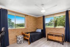 794 Wyrallah Rd Wyrallah NSW 2480 $1,225,000 Perfectly positioned just 8km from Lismore and within easy reach of the coast, this well-presented 45-acre grazing property offers the ideal blend of country serenity and everyday convenience. Enjoy the best of both worlds —only 35 minutes to Ballina Gateway Airport and approximately 30 minutes to the beaches of Evans Head. The land is a mix of gently undulating to level terrain, providing versatile use for grazing or small-scale farming. With a reliable town water connection the property is well-equipped for both livestock and lifestyle pursuits. The property features a dam for water access and a pecan orchard. Set privately off the main road, the solid full-brick home offers space, comfort, and a warm country atmosphere. Inside, you’ll find three generous bedrooms, each with built-in robes, a beautifully updated kitchen, and a stylishly renovated bathroom featuring a deep freestanding bath and large walk-in shower. The open-plan living and dining area provides an inviting hub for family gatherings, while an additional rumpus room—currently used as a fourth bedroom—adds valuable flexibility. Practical extras include an adjoining double garage with its own shower and toilet, ideal for guests or hobby use. A separate steel shed with a gravel base provides additional storage or workspace. Whether you’re seeking a manageable rural lifestyle, room for animals, or simply a peaceful retreat within minutes of town, this property delivers exceptional value and opportunity in a tightly held location.
