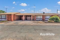 1-3/28 Francis Street Moama NSW 2731 This is a rare opportunity to secure your very own block of units, not one, not two but three units on one title in the heart of Moama. Each unit offers two bedrooms, a central bathroom, open kitchen dining and living area and vaulted ceilings. All bedrooms have built in robes and each unit has a split system for heating and cooling. Unit three also has an extra area of rear yard. Currently returning a combined income of $1081pw this offers a wonderful investment for the astute buyer.