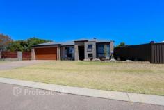 2 Clarke Court Castletown WA 6450 $680,000 Set on a corner lot in a quiet, limited-traffic cul-de-sac, this modern home offers the perfect blend of space, comfort and flexibility for families or professionals alike. Featuring 3 bedrooms, 2 bathrooms and a separate study, the layout includes an inviting open plan living, dining and kitchen zone, complemented by a dedicated home theatre room for relaxed nights in. Step outside to enjoy a private outdoor living area, while inside you’ll appreciate the comfort of reverse cycle airconditioning, ceiling fans throughout, and the convenience of a double garage under main roof. A real bonus is the secondary gated entry providing access to a 9m x 6m powered shed-ideal for extra storage, hobbies or the tradie. With walkway access to the local Primary School, this is a fantastic lifestyle opportunity in a family-friendly location.
