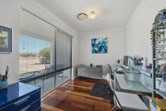 10 Edwin Crescent Bluff Point WA 6530 $930,000 Plenty of street appeal here and even better once you get past the front door. It's spacious, an easy design to work with, a fantastic back area and Patio and the perfect fit for a great Aussie lifestyle. • 2011 built Double Brick & Tile. • WA Country Built. • Approx 250 m2 including double garage and Alfresco. • Beautiful Jarrah floors in main lving areas. • 4 Bedrooms all with Robes. • 2 bathrooms. • Double entry and passage doors for easy access with furniture. • Study near front entry. • Theatre room. • Large open family living area with excellent outlook to the back. • Kitchen has good sized pantry, gas cooktop and a 1350mm Fridge recess. • Pitched impressive sheltered Alfresco area. • Double Garage with direct entry. • Drive through access with high doors. (2440 & 2370) • Full paved driveway to 8mt x 8mt (approx) rear shed. • Shed has 2 high doors, (2450), power, lights, ceiling insulation. • 6kw, 24 Solar Panels. • 2500 & 3000 lt Watertanks. • Security Cameras. • Ducted and zoned reverse cycle air. • Land rates - $3100 approx p/a • Water rates - $1603 approx p/a The Beach is just a few hundred metres walk and Chapman River even closer! 10 Edwin is also only 7kms from the Geraldton CBD and the Tennis Club, Gold Course and parks are all close by.