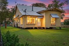 387 Derreen Rd Murrays Bridge QLD 4370 $785,000 Beautifully restored, this charming cottage is the original Wildash State School which was built in 1882 and moved to it's present location on Derreen Rd. Sitting on a lovely 5 acre parcel, enjoy the serenity & rural outlook that this property offers! Features include - 3 bedrooms or 2 plus an office 11 ft ceilings with exposed beams & stained glass features Walk in robe in main bedroom Cosy lounge room with wood heater Reverse cycle air-conditioning Lovely kitchen with gas stove & electric oven Renovated bathroom with large walk in shower Separate toilet Practical laundry Back deck overlooking the property Fully fenced house yard 2 x 5,000 gallon rainwater tanks plus a dam NEW 8 x 7m colorbond shed NEW roof & the house has been relevelled in the last 12 mths Septic system has been replaced Chook pen, round yard & 40 ft shipping container included with the sale Convenient 10-15 minute drive from Warwick