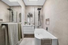 25 Aleppo Crescent Frankston North VIC 3200 $700,000 - $770,000 Reimagined to achieve absolute lifestyle perfection, this airy three-bedroom haven elevates the standards of modern family living in a pocket central to both primary and secondary education. Inviting a lifestyle of low-maintenance beauty, the interior opens behind a neat frontage to reveal a traditional layout complete with dual living zones. Polished timber floors and crisp white walls frame an immediate lounge, where conversations carry effortlessly to a central kitchen, complete with stone benchtops, a breakfast bar overhang, and stainless steel appliances. A window wall floods the rear with natural light, as a secondary lounge with dining space brings flexibility to family living. With three bedrooms, a completely renovated family bathroom with skylight, a dedicated laundry with secondary toilet, and a garden ready for an inspired creative mind, the 589sqm (approx.) block features a private alfresco, rear garage, gas ducted heating, and split-system heating and cooling. Situated just doors from Aleppo Crescent Reserve, with a quick dash to both Aldercourt Primary School and Mahogany Rise Primary School, Monterey Secondary College, and the Belvedere Park Shops.