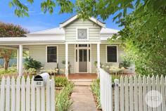 42 Pryor Street Quirindi NSW 2343 $545,000 - $565,000 Absolutely beaming with character and charm, 42 Pryor Street, Quirindi stands out with its beautiful front and side verandahs, French doors, gable roofline, picket fence, established trees and manicured gardens. This home offers an inviting warmth and timeless appeal that captures your attention the moment you arrive. • Very well maintained three bedrooms plus study home • High street appeal with verandahs, French doors, gable, picket fence and manicured gardens • Ducted air conditioning throughout • High ceilings adding to the home's charm and spacious feel • Modern country kitchen with island bench, plantation shutters and shaker style cabinetry • Open plan living with a cosy lounge area for a warm and welcoming atmosphere • Huge laundry with excellent bench space, plus an extra shower and toilet conveniently located near the backyard • All bedrooms are generous in size • Fully fenced yard with carport • Established trees and hedging creating beautiful outdoor "rooms" and private garden spaces • Security gauzed screens on all doors allowing breezes and airflow while maintaining security You will be absolutely blown away by the charm, character and aspect of this stunning home. With its combination of style, warmth, practicality and beautifully landscaped outdoor areas, 42 Pryor Street offers a truly special living experience.