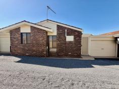 4/60 Gregory Street Geraldton WA 6530 $390,000 Positioned in a quiet complex of just six, this neat and low maintenance villa offers comfortable living in a highly convenient location. Whether you are downsizing or secure your first home, this property presents a fantastic opportunity. Constructed of brick and tile, the home features two good sized bedrooms with including ceiling fans, the main bedroom includes robes. A great sized bathroom complete with shower, vanity, tiled flooring and the added convenience of a separate toilet with dual access from both the bathroom and laundry. The spacious kitchen flows from the open plan living and dining area, creating a welcoming space for everyday living. Air conditioning to the living area ensures comfort throughout all seasons. Property Highlights Two-bedroom, one bathroom brick and tile villa Air-conditioned open plan living and dining Ceiling fans to bedroom one and two Security screen to door and windows Generous kitchen with ample bench space, electric freestanding oven Functional bathroom with separate toilet Private rear courtyard and flexible outdoor entertaining space Walk to cafes, shops, bars and local amenities Need to Know: Council Rates: $1900.00 PA Water Rates: $ 1320.00 PA Water consumption is included in quarterly levy Quarterly levy: $643.00 Step outside and enjoy the flexibility of the rear entertaining space. The open garage with roller door flows into a private courtyard area that can be fully enclosed or opened up, thanks to the outdoor blind that separates the spaces perfect for relaxing outdoors in full privacy. Set within a shared driveway complex of only six villas, the location truly shines. You'll enjoy being within walking distance to local cafes, shops and bars, making it easy to enjoy the vibrant lifestyle this area offers.
