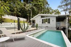 27 Turnipwood Drive Buderim QLD 4556 Positioned in a peaceful cul-de-sac and elevated to capture cooling summer breezes amidst the rustling of the trees. This light-filled, fully renovated Buderim abode at 27 Turnipwood Drive delivers soaring ceilings, modern finishes, along with an infinity edge poolside space that will be host to many morning dips and sunset cocktails. Designed to embrace natural light and easy living, the combined lounge and dining area offers striking raked ceilings, creating a wonderful sense of openness to entertain with family and friends. The home has been meticulously updated throughout, including new paint, all new flooring, a brand new kitchen with 2pac cabinetry and extended benchtop dining table, as well as 2 brand new bathrooms, giving the property its modern look without losing its charming feel. The master suite is privately positioned and generously proportioned, complete with a stylish ensuite and its own balcony retreat. Outdoors, a sun-dappled front veranda enjoys an elevated outlook, while the paved entertaining area at the rear provides the perfect space for relaxed gatherings around the gorgeous infinity edge pool which will play host to many gatherings for years to come. A city style double carport allows easy access of the street and underhouse storage as well as a garden shed add everything that is practical. Set on a spacious 878sqm block in a tranquil, tightly held pocket, this is an exceptional entry-level opportunity in a sought-after location. Despite being in the beautiful foothills of Buderim, this home is central to elite universities, public & private schools, new CBD in Maroochydore, shopping & dining as well as some of Queensland's best beaches. Peacefully positioned on a spacious 878sqm block in a quiet cul-de-sac Elevated setting capturing cooling summer breezes and leafy surrounds Light-filled, fully renovated home with soaring raked ceilings Open plan lounge and dining area designed for easy living and entertaining Brand new kitchen with 2pac cabinetry and extended benchtop dining table Freshly updated throughout with new paint and all new flooring Two brand new modern bathrooms with quality finishes Privately positioned master suite with stylish ensuite and balcony retreat Infinity edge pool with paved entertaining area perfect for family & friends Sun-dappled front veranda with an elevated outlook City-style double carport plus underhouse storage and garden shed Moments to elite schools, universities, Maroochydore CBD, dining and some of Queensland's best beaches 'Auctions at Altitude' - Altitude Nine Room, Cnr First Avenue & South Sea Islander Way, Maroochydore.