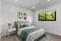 5/5-7 Craig Avenue Moorebank NSW 2170 $1,099,950 Positioned within a boutique complex, this near-new residence delivers the perfect blend of space, quality and low-maintenance living. Showcasing modern finishes throughout, this home is ideal for families, investors or those seeking a premium lifestyle without compromise. From its expansive open-plan layout to its sunlit interiors and private outdoor space, every element has been thoughtfully designed for comfortable and functional living. Property Features: 4 generous bedrooms, all with built-in wardrobes Master suite complete with walk-in wardrobe and stylish ensuite Spacious open-plan living and dining flowing seamlessly outdoors Designer kitchen with stone benchtops, quality appliances & ample storage Sleek bathrooms with floor-to-ceiling tiles and modern finishes Internal laundry with additional toilet downstairs Ducted air-conditioning throughout for year-round comfort Lock-up garage with internal access and access to rear yard Ample storage throughout Private, low-maintenance backyard perfect for entertaining Location Highlights: Approx. 600m to Moorebank Shopping Village Approx. 3.7km to Liverpool Train Station Close proximity to schools, parks and local amenities Easy access to major roads and transport links • Strata | Approx. $600 per quarter • Total Size | 217m2