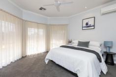 13 Kovac Ct Mildura VIC 3500 $695,000 - $764,500 Located just minutes from the Mildura CBD and riverfront precinct, this spacious five-bedroom, three-bathroom residence offers an outstanding blend of convenience, flexibility and lifestyle. The thoughtfully designed layout places the master suite at the front, complete with a bay window, walk in robe and private ensuite, while the remaining bedrooms are positioned toward the rear. Three are serviced by a central bathroom and separate toilet, while the fifth bedroom features its own toilet, along with direct access to the outdoor entertaining area and a nearby powder room with shower, ideal for guests or flexible living. At the heart of the home, the open plan kitchen, dining and living area is filled with natural light, creating a warm and connected space for everyday living. The well-appointed kitchen offers ample storage and bench space, seamlessly linking to the outdoor zone, while ducted reverse cycle heating and cooling ensures comfort throughout the seasons. The standout indoor outdoor entertaining area is complete with its own kitchen setup, bar, ceiling fans, split system and gas heating, designed for year-round use. This space flows through to a beautifully maintained backyard, complemented by an additional paved outdoor area that provides even more room for entertaining or relaxing. A 3m x 6m (approx.) shed adds further practicality. Offering space, versatility and an exceptional entertaining setup in a highly convenient location, this is a home designed to adapt to modern family living. Taking into consideration recent comparable lettings and the current market, this property can achieve in the vicinity of $760 - $780 per week.