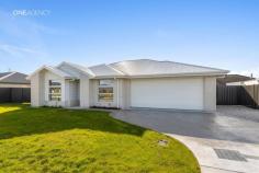 4 Maney Court Latrobe TAS 7307 770,000 Why wait to build when all the hard work has already been done? Completed to an exceptional standard and ready for it's new owners to enjoy, this brand-new home offers modern style, quality finishes, and thoughtful inclusions rarely found in a new build. Positioned in one of the area's newest subdivisions, this home has been designed for effortless living. Whether you're purchasing your first home, downsizing without compromise, or adding a quality property to your investment portfolio, this home is ready to impress from the moment you arrive. At the heart of the home, the light-filled open-plan living and dining space centres around a beautifully appointed kitchen featuring stone benchtops, quality Haier appliances including a refrigerator, a generous island bench, and a walk-in pantry. Stacking sliding doors extend the living space onto the sun-filled concrete alfresco, creating the perfect setting for entertaining or simply enjoying the afternoon sunshine. The accommodation comprises three bedrooms and two beautifully finished bathrooms, each showcasing floor-to-ceiling tiling, stylish black fittings and fixtures, and a timeless, contemporary colour palette. Soft loop pile carpet adds warmth and comfort to the bedrooms, while the quality finishes throughout create a home that feels both modern and inviting. Practicality has been carefully considered, with a separate laundry complete with a Haier washing machine and heat pump dryer, two linen cupboards providing exceptional hallway storage, and a double garage with internal access. Outside, the fully fenced backyard offers plenty of room for children, pets, or future landscaping projects, with the added convenience of backyard vehicle access and pre-approval already in place for a 6m x 6m shed. Located in the ever-popular township of Latrobe, you'll enjoy both modern living and everyday convenience. Just minutes from local cafés, shopping, schools, medical facilities and the Mersey Community Hospital, Latrobe is renowned for its welcoming community, picturesque streetscapes and relaxed lifestyle, while Devonport's CBD, airport and Spirit of Tasmania terminal are all within an easy drive. With quality inclusions, craftsmanship, and absolutely nothing left to do but unpack, this is an outstanding opportunity to secure a brand-new home without the delays and uncertainty of building. For more information or to arrange your inspection, contact listing agent Emily Carmichael today. One Agency Collins Real Estate has systems and procedures in place to verify the accuracy of the information provided. However, purchasers should make their own enquiries and rely on their own investigations.