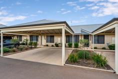 Unit 22/25 Oswald St South Kalgoorlie WA 6430 Offers Over $475,000 Spacious 2x2 Unit In Secure Complex! This spacious 2-bedroom, 2-bathroom unit offers modern, low-maintenance living in a secure, well-maintained complex. A double carport leads into the light-filled open-plan living, dining and kitchen area, featuring a large breakfast bar, 900mm stove and canopy rangehood. Step out back to a private courtyard with a covered patio, landscaped gardens and a garden shed. Both generous sized bedrooms include built-in robes and private ensuites. Residents also enjoy access to fantastic communal facilities, including a sparkling below-ground pool, games room and gym. Features: 2 bedrooms with built-in robes 2 ensuite bathrooms Spacious open-plan living Modern kitchen with breakfast bar Private courtyard with patio Garden shed Double carport Split-system air conditioning Secure gated complex Communal pool, games room and gym Call Elliot TODAY on 0459 221 998 for further information or to schedule a viewing!
