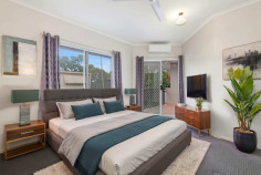 5 Margaret St Stuart Park NT 0820 Offers Over $600,000 Considered Positioned just moments from the CBD, this executive-level townhouse delivers low-maintenance city living with smart design, ample storage and inviting indoor–outdoor spaces. Secure within a well-maintained complex, the home offers dual carport parking for two vehicles and a private rear courtyard, freshly mulched and framed by palms and tropical plants. A mounted clothesline adds everyday practicality to this leafy outdoor zone. Inside, the light-filled ground floor features tiled, open-plan living and dining areas cooled by louvered windows that capture breezes. The well-appointed kitchen includes wraparound benches, a dishwasher, overhead cupboards and plenty of workspace, while generous storage under the stairs is perfect for seasonal items and decorations. A separate laundry with additional cabinetry doubles as an ideal mud room, and a handy ground level powder room enhances convenience for residents and guests alike. A feature window on the staircase casts coloured light as you move to the upper level, where the accommodation is privately positioned. The master suite includes a walk-in robe, modern ensuite with glass-framed shower and built-in vanity storage, plus direct access to a balcony overlooking the rear of the complex. The second bedroom is fitted with a built-in robe and soft carpet underfoot, serviced by the main bathroom with a relaxing bath–shower combination. Vacant and ready to occupy or lease out immediately, this well-located townhouse presents an outstanding opportunity for professionals, investors or downsizers seeking contemporary comfort just minutes from the city lights. • Executive level townhouse only moments from the CBD • Carport parking bay secure within the complex setting for two • Courtyard has been freshly mulched with palm trees and tropical plants • Mounted clothes line in the courtyard for added function • Ground level light filled living areas with tiled flooring and louvered windows • Kitchen has wrap around counters, dishwasher and overhead storage space • Storage galore under the stairs – great for the decorations • Laundry room has additional storage space / a great mud room option • Stairs lead through to the first floor above with decorative window throwing coloured light • Master bedroom suite includes a walk in robe and ensuite bathroom • Balcony access from the master bedroom – overlooks the front of the complex • Additional bedroom with a built in robe and carpeted flooring • Main bathroom has a relaxing bath tub and shower combo • Ensuite bathroom has a glass framed shower and vanity with storage built in • Ground level powder room for added convenience • Vacant and move in or rent out ready home in a great location only moments from the city light Around the Suburb: • Walk to the city in under 10 minutes • Say yes to those last minute coffee dates and mid week meals • Nearby to Cullen Bay and the Marina • George Brown Botanical Gardens and the Casino only moments away • Head down to the Water Front for a swim or a quick meal Council Rates: Approx. $1,890.00 per annum Area Under Title: 202 square metres Year Built: 2000 Zoning: LMR (Low-Medium Density Residential) Status: Vacant Possession Rental Estimate: $650 a week Body Corporate: Castle Real Estate Body Corporate Levies: Admin: $1,485.00 PQ Sinking: $270.00 PQ Approx. $1,755.00 per quarter Settlement: 30 days or by negotiation Deposit: 10% or variation on request Contact Stuart Rodda on 0424780982