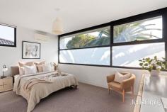 61 Andrew St Windsor VIC 3181 $2,250,000 - $2,475,000 Expressions of Interest closing Tuesday 11th August at 2pm Architecturally designed by Harding Architects, this freestanding contemporary residence delivers exceptional proportions, beautiful northern light and effortless indoor-outdoor living in one of Windsor's most coveted streets. Striking industrial influences, soaring expanses of glass and thoughtfully curated finishes combine to create a home that is both sophisticated and wonderfully liveable. The expansive open plan living and dining domain is the undeniable centrepiece, framed by a striking exposed brick feature wall and flowing seamlessly to a private north-facing limestone paved entertaining terrace. Professionally landscape design by acclaimed landscape architect Lisa Ellis, the fully irrigated gardens provide a tranquil backdrop to a plunge pool, while a burnished concrete outdoor kitchen with integrated cabinetry and an Italian-made Artusi barbecue creates an exceptional setting for entertaining. At the heart of the home, a beautifully appointed kitchen overlooks the living spaces, balancing generous functionality with understated contemporary style. The luxurious main bedroom enjoys leafy street outlooks through floor-to-ceiling glazing, complemented by a walk-in robe and sleek ensuite. Three further oversized bedrooms, a dedicated study and a stylish central bathroom with an inbuilt bath and separate rain shower provide outstanding flexibility for families of all stages. A significant enhancement to the property is the addition of secure off-street parking, accessed via an automated sliding gate, while premium landscape lighting, quality Filetti paving and beautifully considered gardens complete the home's exceptional outdoor spaces. Positioned in one of Windsor's widest and most tightly held streets, this outstanding home is moments from High Street, Prahran Market, Windsor Siding, Windsor and Prahran stations, and leading schools including St Michael's Grammar and Wesley College. Inspections Saturday, 18 July 10:45am - 11:15am