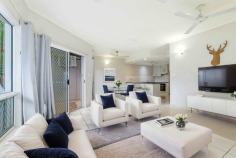 5 Margaret St Stuart Park NT 0820 Offers Over $600,000 Considered Positioned just moments from the CBD, this executive-level townhouse delivers low-maintenance city living with smart design, ample storage and inviting indoor–outdoor spaces. Secure within a well-maintained complex, the home offers dual carport parking for two vehicles and a private rear courtyard, freshly mulched and framed by palms and tropical plants. A mounted clothesline adds everyday practicality to this leafy outdoor zone. Inside, the light-filled ground floor features tiled, open-plan living and dining areas cooled by louvered windows that capture breezes. The well-appointed kitchen includes wraparound benches, a dishwasher, overhead cupboards and plenty of workspace, while generous storage under the stairs is perfect for seasonal items and decorations. A separate laundry with additional cabinetry doubles as an ideal mud room, and a handy ground level powder room enhances convenience for residents and guests alike. A feature window on the staircase casts coloured light as you move to the upper level, where the accommodation is privately positioned. The master suite includes a walk-in robe, modern ensuite with glass-framed shower and built-in vanity storage, plus direct access to a balcony overlooking the rear of the complex. The second bedroom is fitted with a built-in robe and soft carpet underfoot, serviced by the main bathroom with a relaxing bath–shower combination. Vacant and ready to occupy or lease out immediately, this well-located townhouse presents an outstanding opportunity for professionals, investors or downsizers seeking contemporary comfort just minutes from the city lights. • Executive level townhouse only moments from the CBD • Carport parking bay secure within the complex setting for two • Courtyard has been freshly mulched with palm trees and tropical plants • Mounted clothes line in the courtyard for added function • Ground level light filled living areas with tiled flooring and louvered windows • Kitchen has wrap around counters, dishwasher and overhead storage space • Storage galore under the stairs – great for the decorations • Laundry room has additional storage space / a great mud room option • Stairs lead through to the first floor above with decorative window throwing coloured light • Master bedroom suite includes a walk in robe and ensuite bathroom • Balcony access from the master bedroom – overlooks the front of the complex • Additional bedroom with a built in robe and carpeted flooring • Main bathroom has a relaxing bath tub and shower combo • Ensuite bathroom has a glass framed shower and vanity with storage built in • Ground level powder room for added convenience • Vacant and move in or rent out ready home in a great location only moments from the city light Around the Suburb: • Walk to the city in under 10 minutes • Say yes to those last minute coffee dates and mid week meals • Nearby to Cullen Bay and the Marina • George Brown Botanical Gardens and the Casino only moments away • Head down to the Water Front for a swim or a quick meal Council Rates: Approx. $1,890.00 per annum Area Under Title: 202 square metres Year Built: 2000 Zoning: LMR (Low-Medium Density Residential) Status: Vacant Possession Rental Estimate: $650 a week Body Corporate: Castle Real Estate Body Corporate Levies: Admin: $1,485.00 PQ Sinking: $270.00 PQ Approx. $1,755.00 per quarter Settlement: 30 days or by negotiation Deposit: 10% or variation on request Contact Stuart Rodda on 0424780982