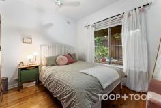 Unit 5/8 East Terrace Kensington Gardens SA 5068 Privately tucked away, you will love this delightful two-bedroom home that boasts a private, rear position within the group, offering a greater sense of privacy and separation from the street. Step inside this light-filled abode and discover original pine timber floors that bring warmth and a touch of vintage character throughout, while the layout balances comfort and everyday practicality. The sunlit lounge is framed by expansive windows that invite in natural daylight, creating a calm place to relax. It flows through to the retro-style kitchen, where blue cabinetry adds personality and the storage is well suited to daily cooking and entertaining. Both bedrooms are well-proportioned and enjoy sunlit garden views. The main bedroom includes a built-in wardrobe whilst the second has a ceiling fan for added comfort. The bathroom maintains a classic look, updated with combining simplicity and modern convenience. Outside is where this home really stands out for unit living: a larger-than-average rear yard with an easy-care garden setting, along with practical inclusions such as a garden tool shed and clothesline. A private courtyard, accessed through a roller door, offers a secure spot for entertaining or quiet downtime. Roller shutters on all windows add an extra layer of comfort and security. Positioned in a well-regarded Kensington Gardens setting where you can enjoy weekends at plentiful reserves and walking trails, this is an appealing option for buyers wanting the ease of unit living with the bonus of genuine outdoor space and a wonderful sense of security within a beautiful community. Key Features: + Two spacious bedrooms with garden views + Group of 5 units + End-of-driveway, rear position within the group + Heating and cooling, ducted reverse cycle throughout + Retro kitchen with ample storage + Larger-than-average rear yard with garden tool shed + Secure courtyard access through roller door + Roller shutters on all windows + Kensington Gardens Reserve & Lawn Bowls Club: Both located at the end of the street, just a minute’s walk away + Approx. 600m to Bus Stop 16 (CBD-bound services)